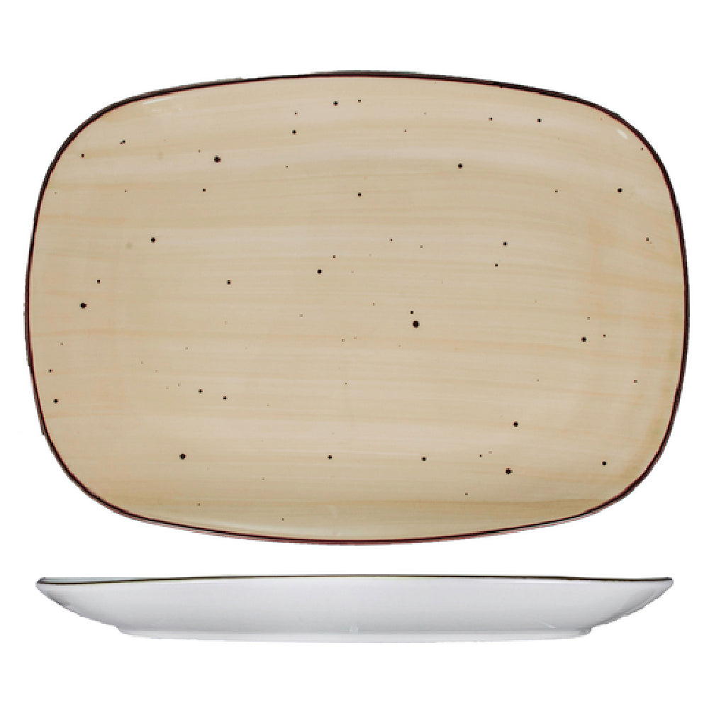 International Tableware RT-12-WH Platter 12" X 9" Oblong