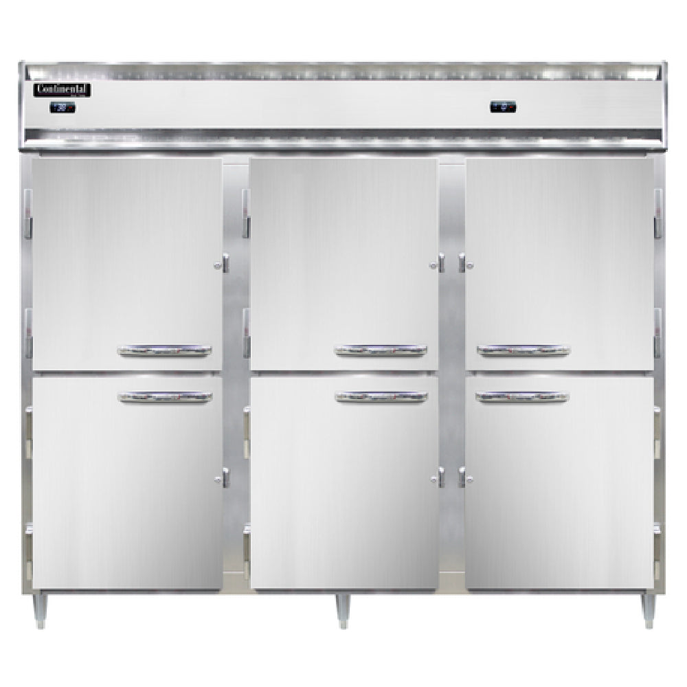 Continental Refrigerator D3RFFENSSPTHD Designer Line Refrigerator/Freezer Pass-thru