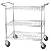 Winco VCCD-2448B Utility Cart 3-tier 24” X 48”
