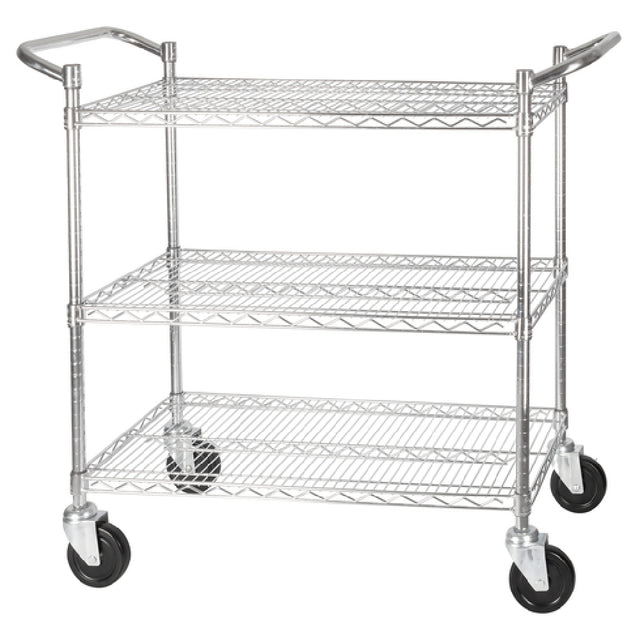 Winco VCCD-2448B Utility Cart 3-tier 24” X 48”