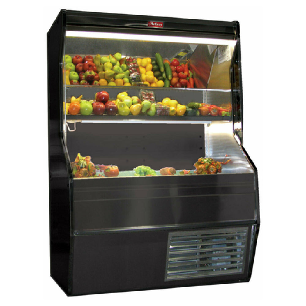 Howard-McCray R-P32E-4S-B-LED Produce Open Merchandiser 50"W Open Front