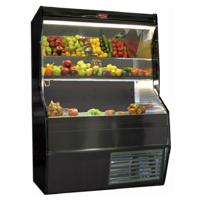 Howard-McCray R-P32E-4S-B-LED Produce Open Merchandiser 50"W Open Front