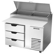 Beverage Air DPD46HC-3 Pizza Top Refrigerated Counter One-section 46"W