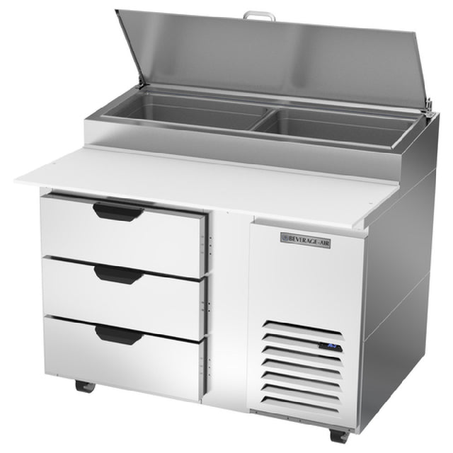 Beverage Air DPD46HC-3 Pizza Top Refrigerated Counter One-section 46"W