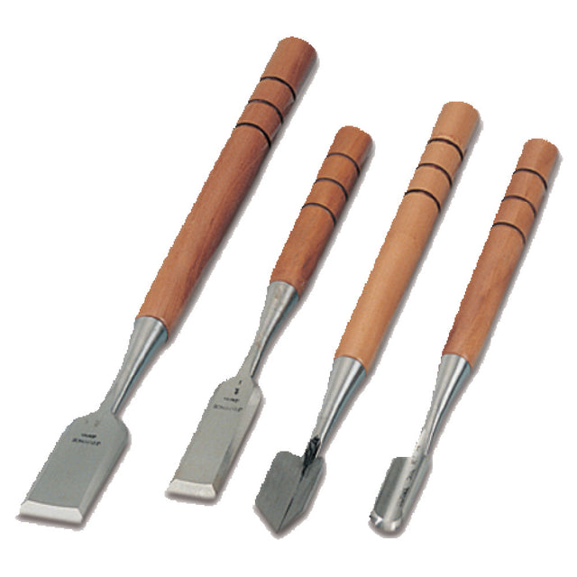 JB Prince C531 Executive Ice Carving Set Includes: (2) Straight Chisels (1) Gouge Chisel