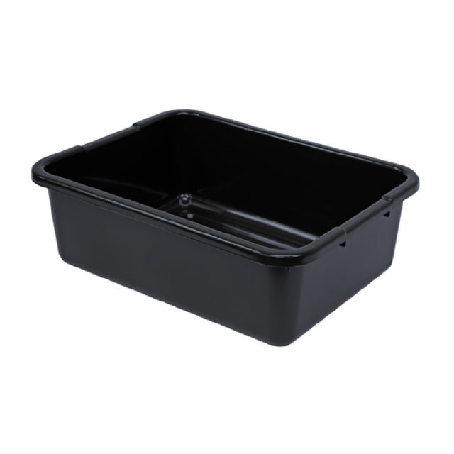 Quantum FSB-21157RBRNBCS - Bussing Tub, 15"W X 21"L X 7"H, Ribbed Bottom