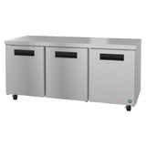 Hoshizaki UR72B-01 - Steelheart Series Undercounter Refrigerator, Reach-in, Three-section