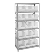 Quantum QSBU-260CL Shelving Unit 18"D X 36"L X 75"H Heavy Duty