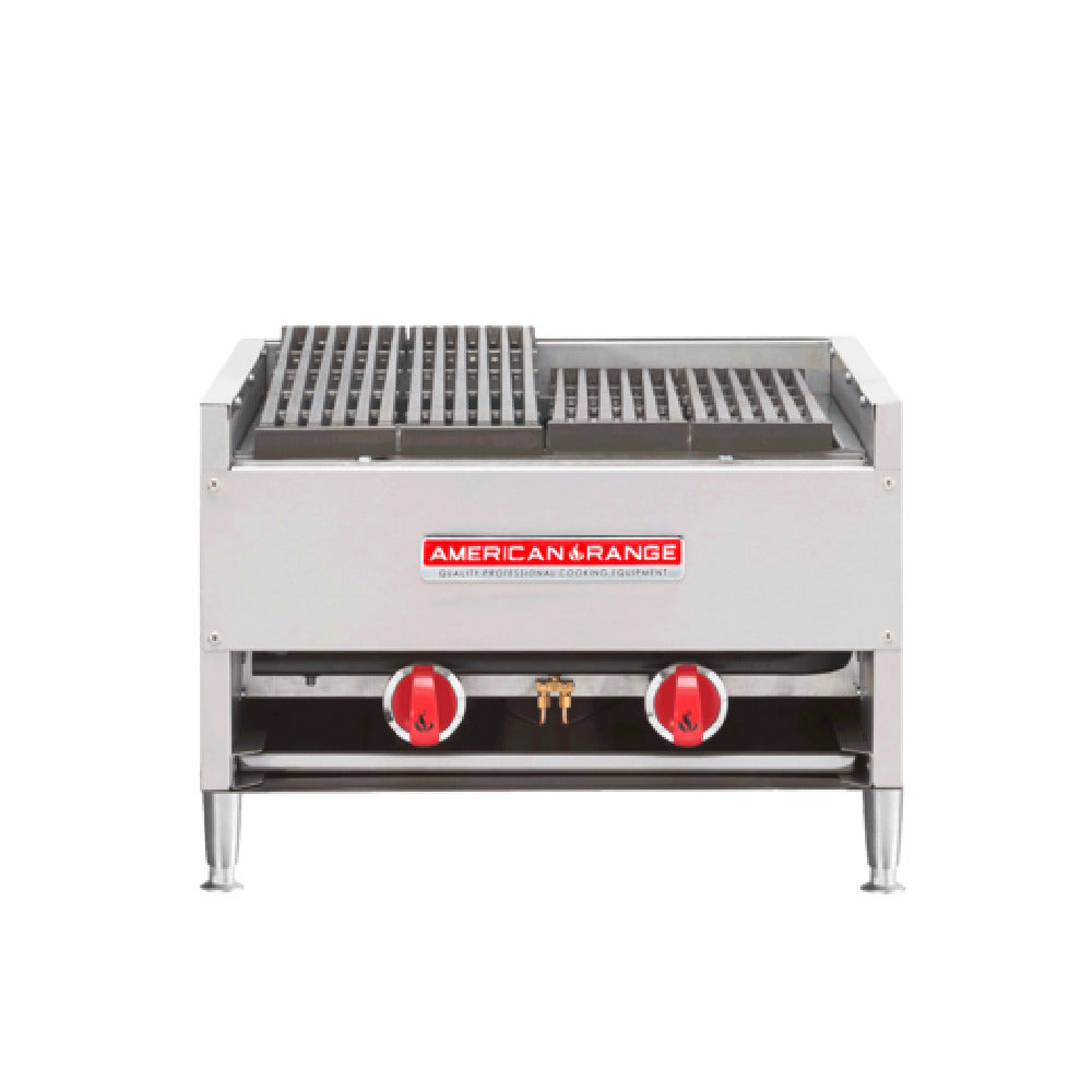 American Range AECB-44 - Lava-Rock Broiler, Gas, Countertop