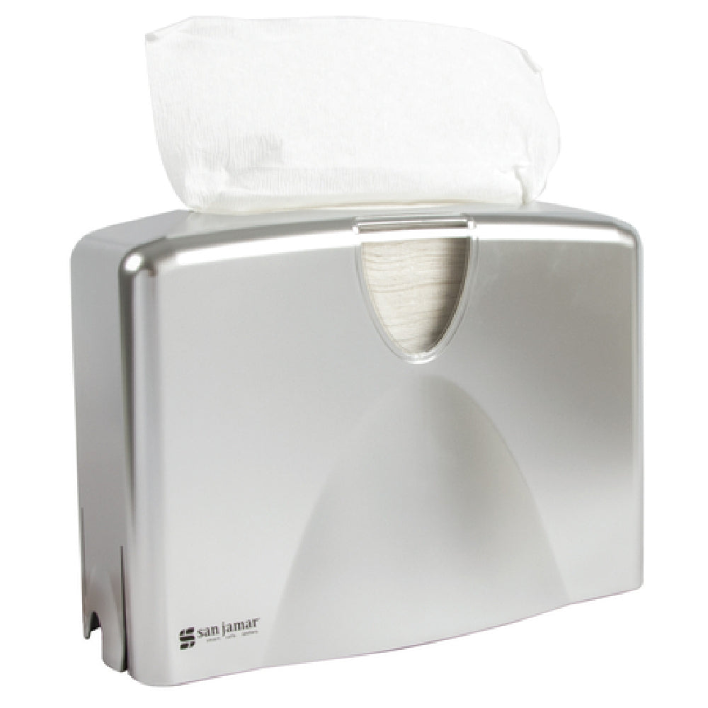 Carlisle T1740SS San Jamar Towel Dispenser 12"W X 5-1/2"D X 8-1/2"H Countertop
