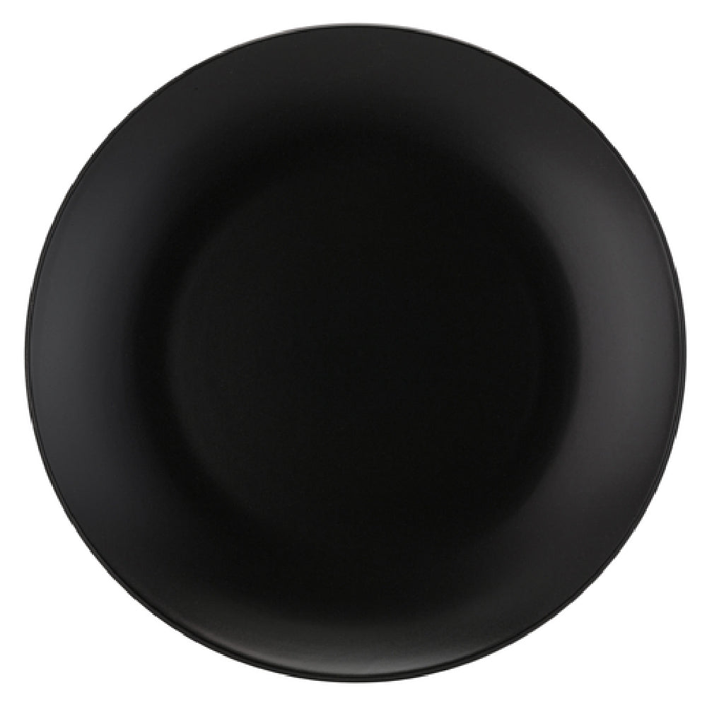 10 Strawberry St WM-4-BLK-6 - Salad Plate, 7-3/4" X 7-3/4" X 3/4", Round