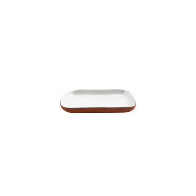 GET Enterprises SH.BL-1702WHT Stone Heart White Terracotta