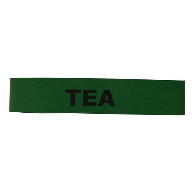 Service Ideas FBTEA Flavorband Label "Tea" For 4" Dia. Carafes