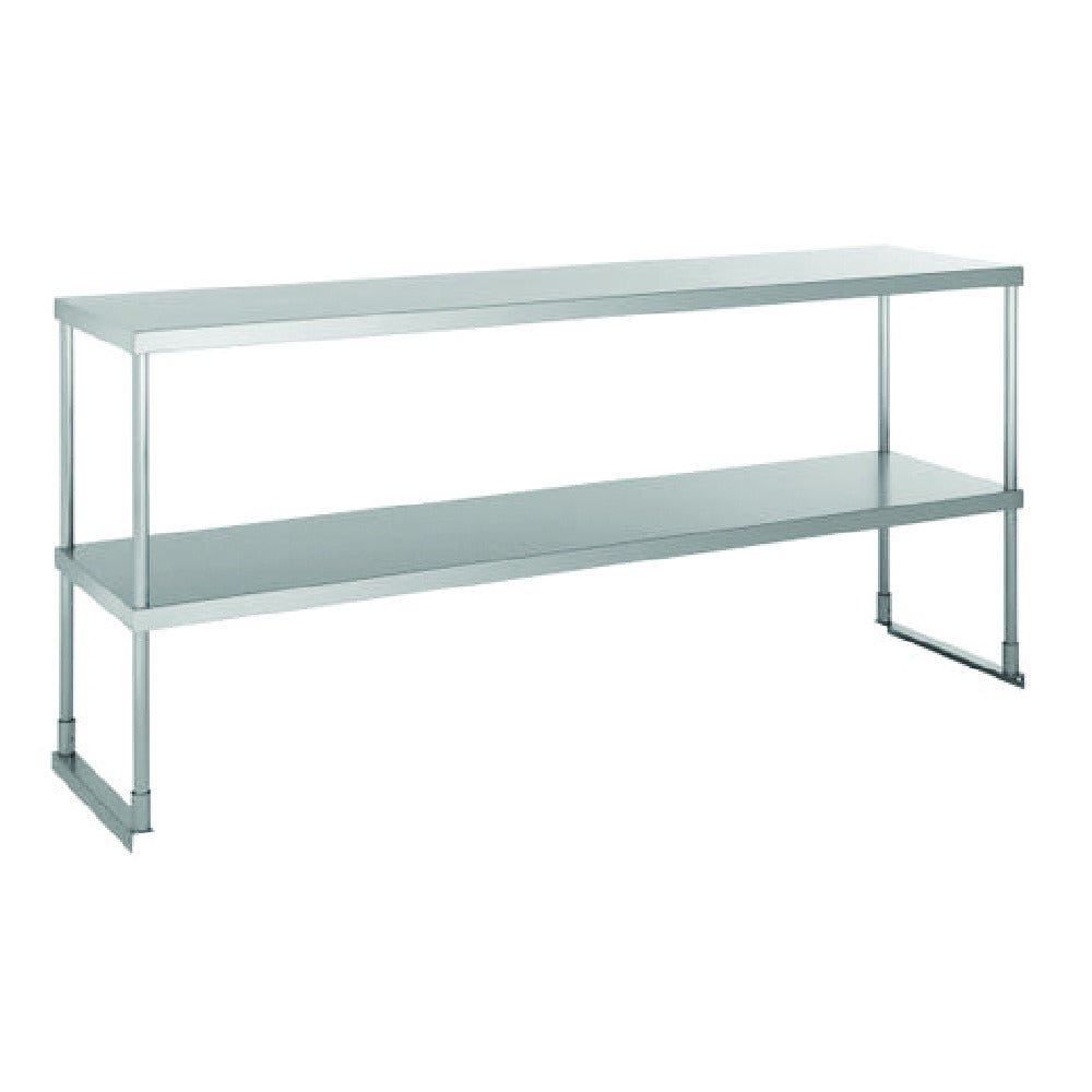 Hubert 90870 - Kratos Double Overshelf For 18"x72" Worktables