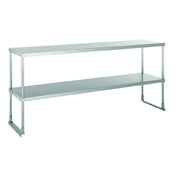 Hubert 90870 - Kratos Double Overshelf For 18"x72" Worktables