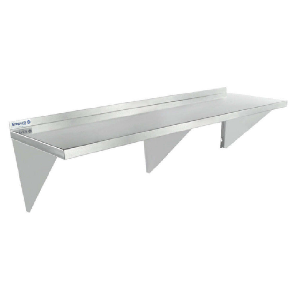 Empura 1860WS16G - Wall Mount Storage Shelf, 60"W X 18"D X 15.75"H, Heavy-duty