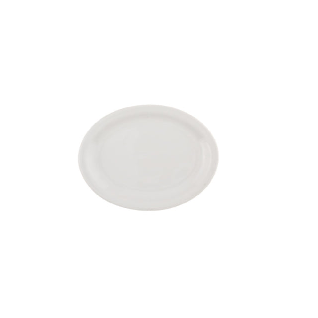 Vertex China CAT-13/6 Platter 11-1/2“ Oval Narrow Rim