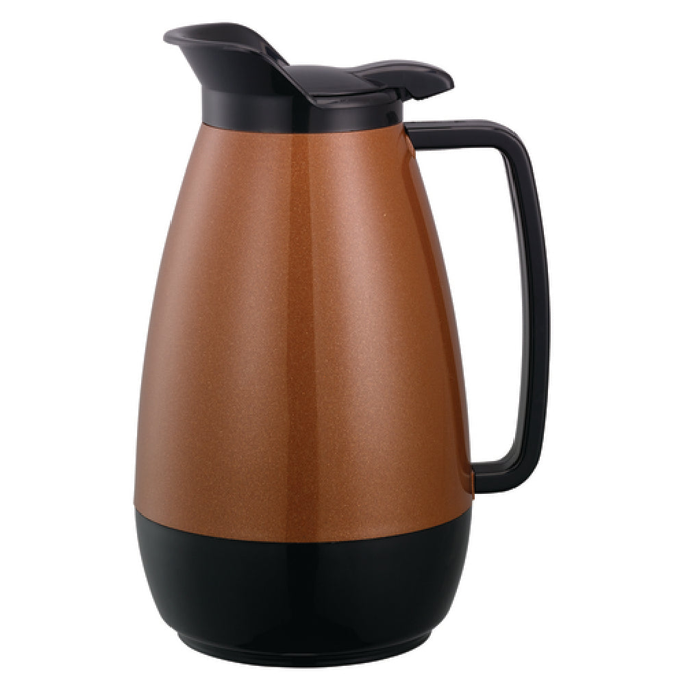 Service Ideas TS101CB Thermo-Serv® Flip-Top Server 1 Liter (33.8 Oz.) 4" X 6" X 9"