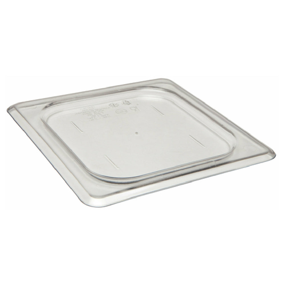 Cambro 60CWC135 Camwear® Food Pan Cover 1/6 Size Flat