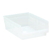 Quantum QSB107CLCS - Economy Shelf Bin, Nesting, 8-3/8"W X 11-5/8"L X 4"H