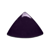 CAC China TRG-9-BLU Festiware Plate 8-1/2"L X 8-1/2"W X 1"H Triangular