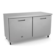Kelvinator KCHUC60R-32 (738333) 2-solid Hinged Door Undercounter Refrigerator