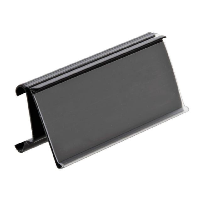 Hubert 38541 - Edge View™ Wire Shelf Label Holder For Metro Shelves - 3"L X 1 1/4"H