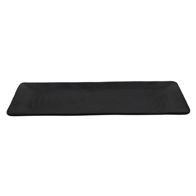 GET Enterprises RP-1865-BK Nara™ Serving/Display Tray 18" X 6-1/2" Rectangular
