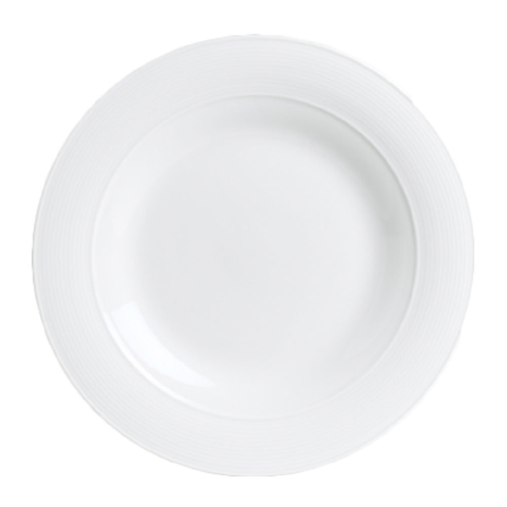 Steelite 6300P011 Flat Rim Plate 9.5"Aura Rene Ozorio