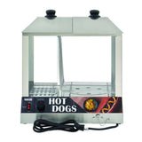 Hubert 80848 - Kratos® 29M-056 Hot Dog/Bun Steamer/Merchandiser, 18.5”W X 14”D X 19”H