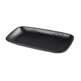 Yanco NB-514 Noble Black Plate 14"W X 7-1/2"D X 1-3/4"H Rectangular