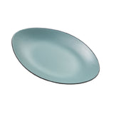 Yanco BM-211TL Deep Plate 11.5"W X 1"D X 7"H Oval Melamine