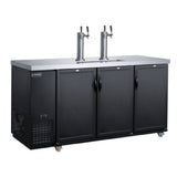 Dukers Appliance Co. USA Ltd. DKB72-M3 Kegerator Draft Beer Cooler 73”W X 27”D X 35-7/8”H