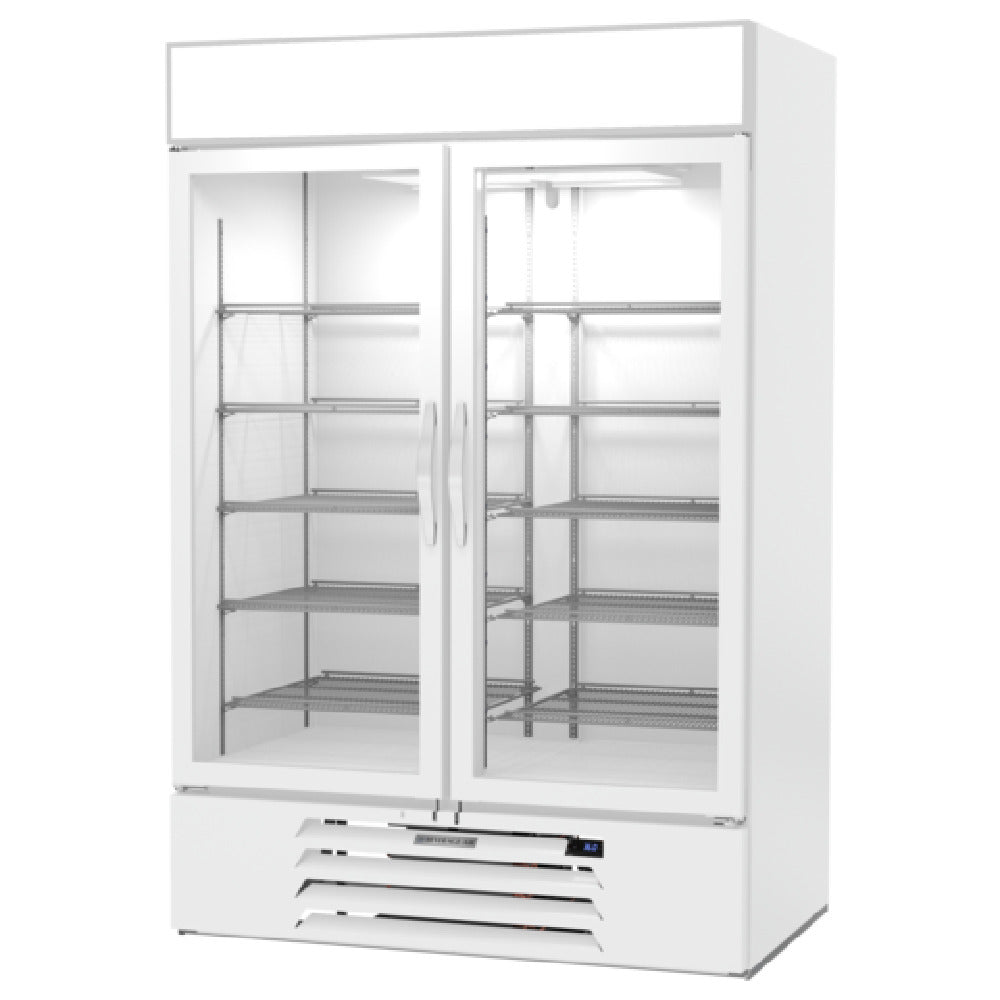 Beverage Air MMR49HC-1-W-IQ MarketMax™ Refrigerated Merchandiser Reach-in Two-section