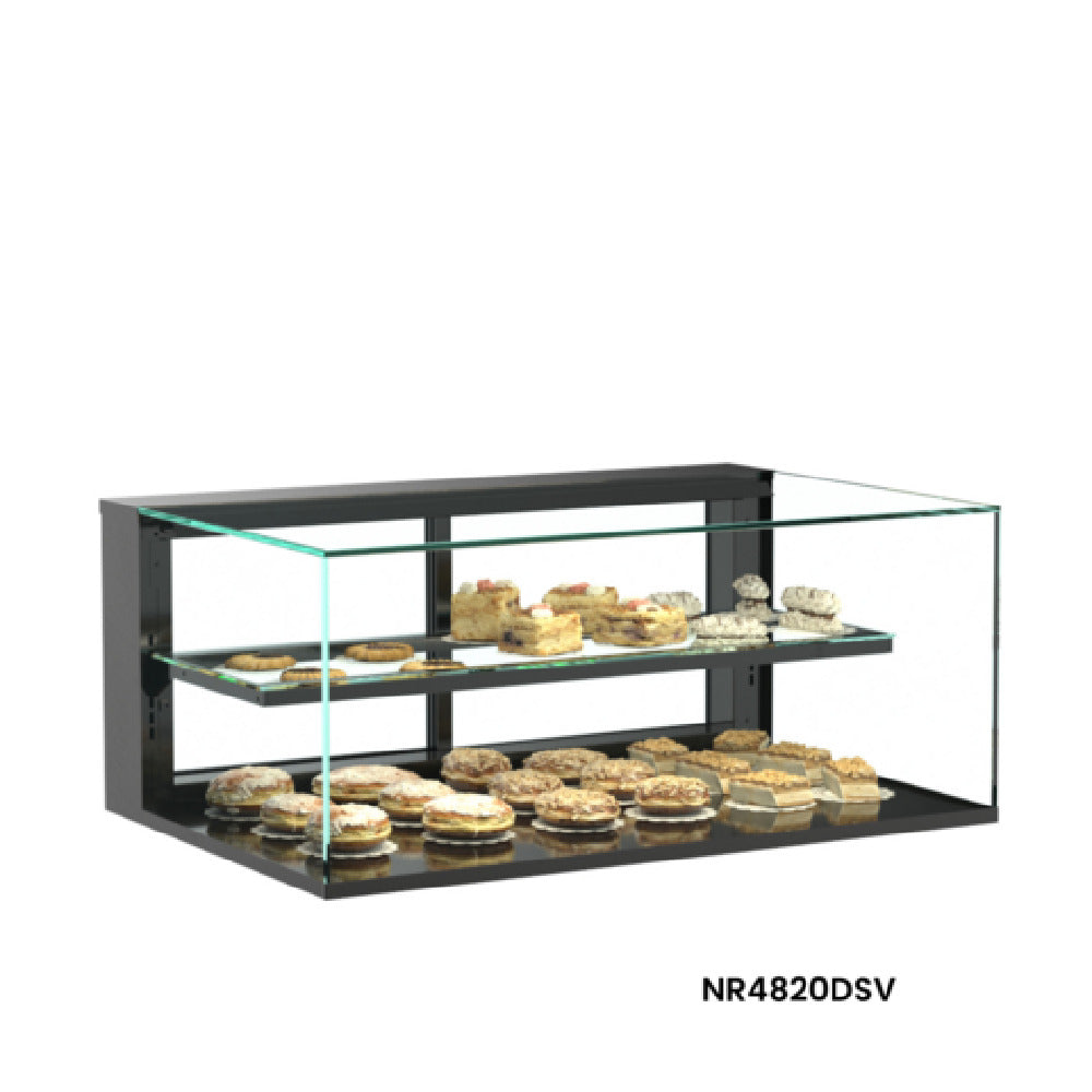 Structural Concepts NR3620DSV Reveal® Service Non-Refrigerated Display Case Countertop