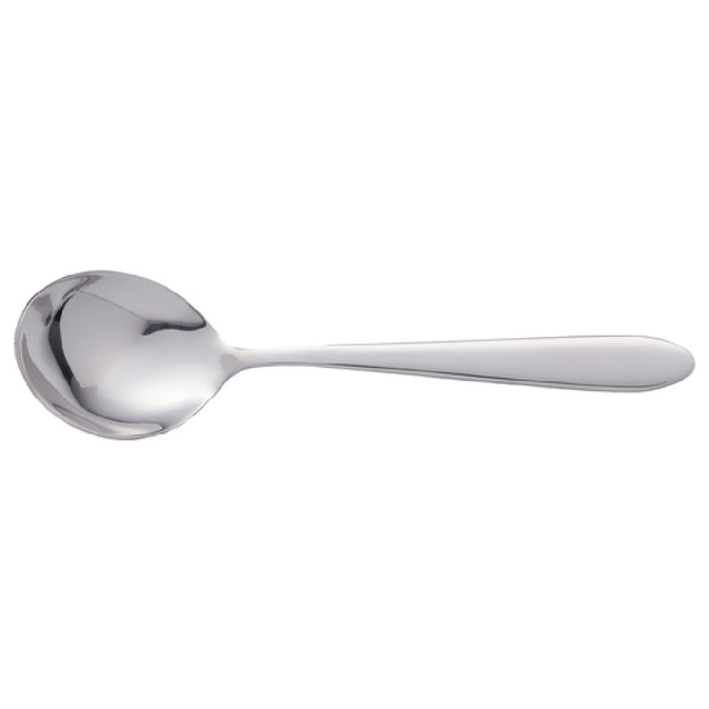 International Tableware LU-113 Bouillon Spoon 6-3/4"L Stainless Steel 18/0 Mirror Finish