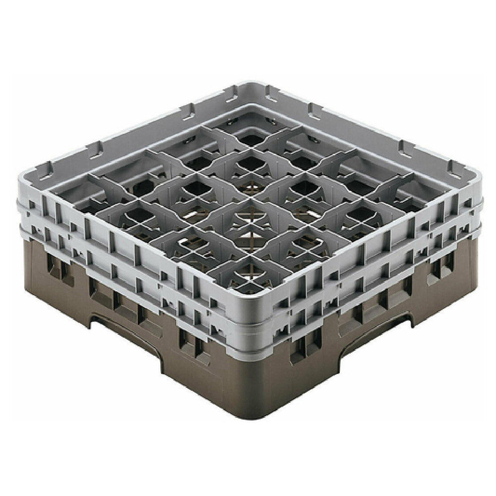 Cambro 16S534167 Camrack® Glass Rack With (2) Soft Gray Extenders Full Size