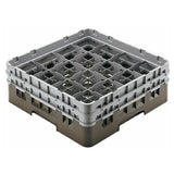 Cambro 16S534167 Camrack® Glass Rack With (2) Soft Gray Extenders Full Size