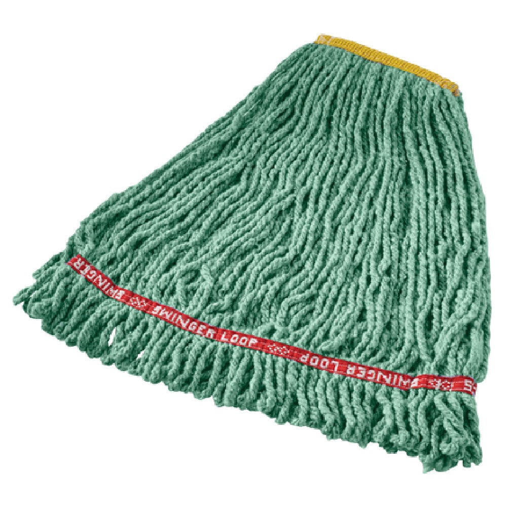Rubbermaid FGA25206GR00 Web Foot® Wet Mop Medium 4-ply Cotton/synthetic Blend