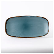 Arc Cardinal HBL29 Dudson Harvest Blue Oblong Tray (L:11.75'' X W:6.0'') Vitrified Ceramic