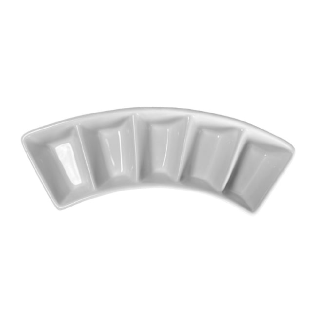 Vertex China ARG-D5A Dish 10" X 3" X 1.5" (5) Compartment