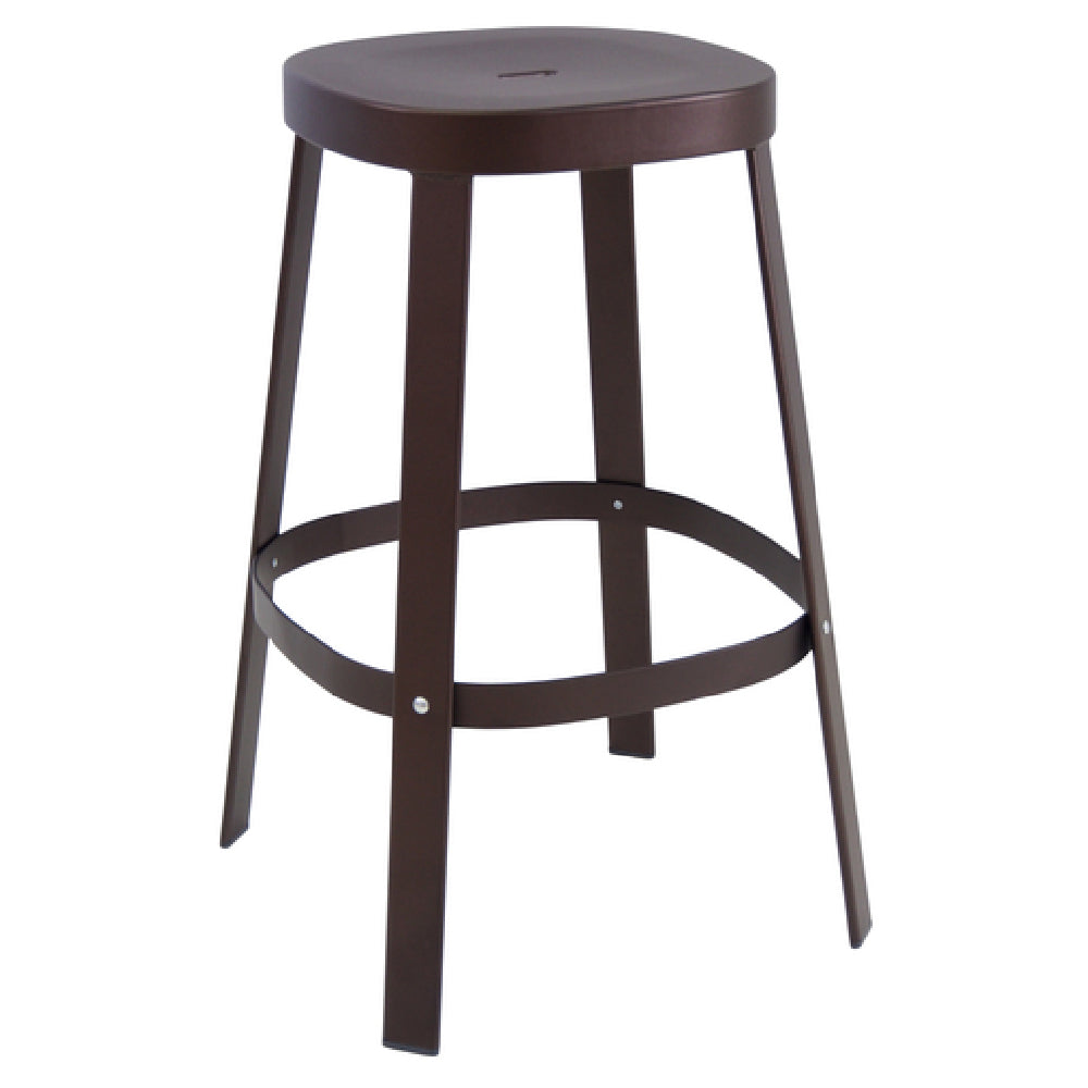 Emuamericas, Llc E657-22 - Thor Stacking Barstool, Outdoor/indoor, Backless