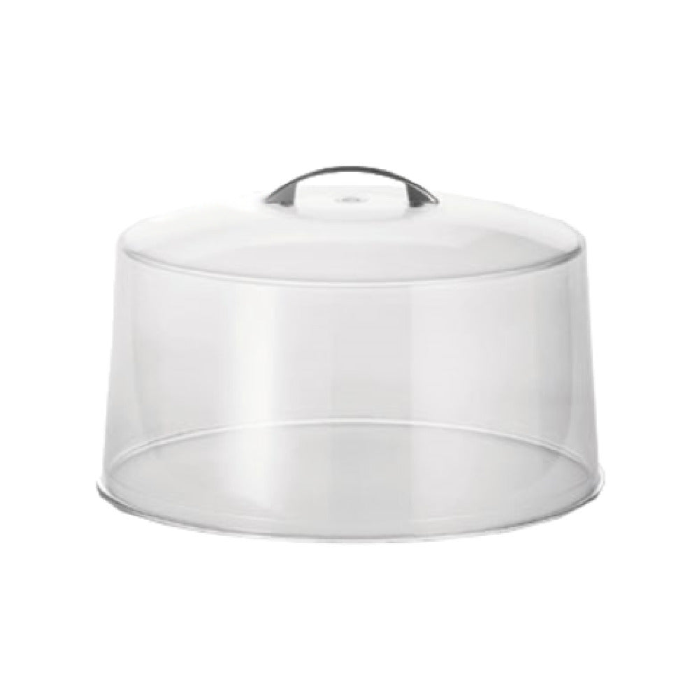 TableCraft Products 422 - Cake Cover, 12" Dia. X 7-1/2"H (including Handle), Metal Handle
