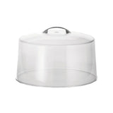 TableCraft Products 422 - Cake Cover, 12" Dia. X 7-1/2"H (including Handle), Metal Handle