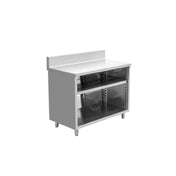 Hubert 25759 - Kratos® Enclosed Worktable, 48"W X 24"D X 42"H, 16 Ga
