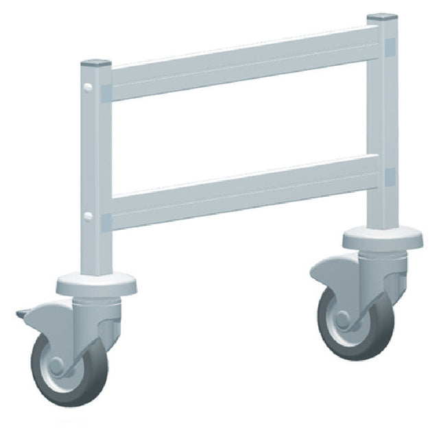Fermod 6669211MOB-R1 (6611/R1) Fermostock® Mobile Dunnage Rack Upright 12"H X 18"D