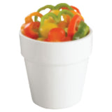 TableCraft Products CW1450BKGS - Condiment Crock, 18 Oz., 4" Dia X 4-1/4"