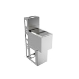 BK Resources UBDW-18-IB12 Underbar Ice Bin 12"L X 23.75"W 33 Lb. Capacity