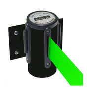 Aarco WM-10BKGR WM-10BKGR Form-A-Line™ System Wall Mounted Retractable Belt With A Black Casing