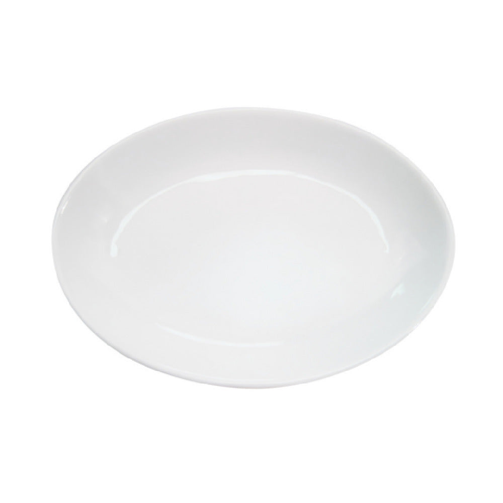 CAC China RCN-102 RCN Specialty Platter 15-1/2"L X 11"W X 2"H Oval